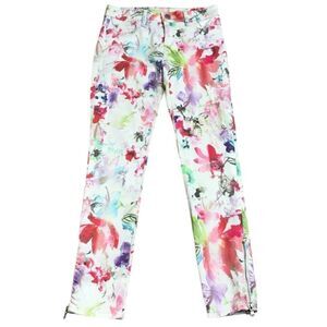 DL1961 Florence Instasculpt Cropped Carnival Pants Size 25